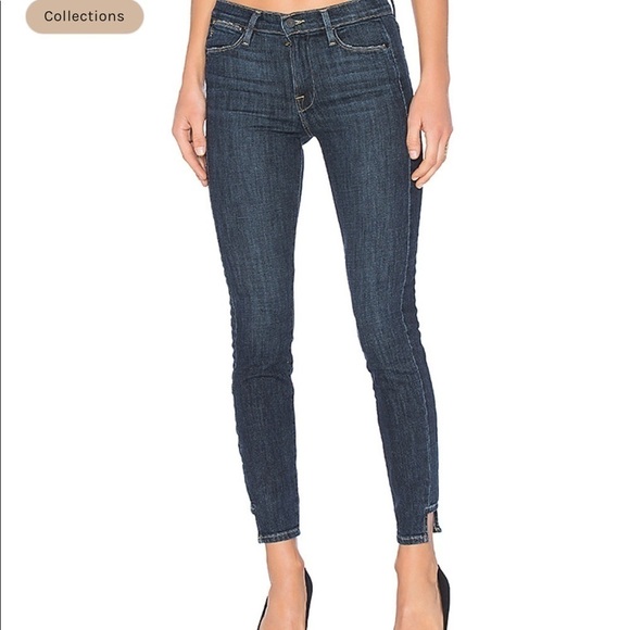 FRAME Le High Skinny Side Step Jean - Picture 4 of 9